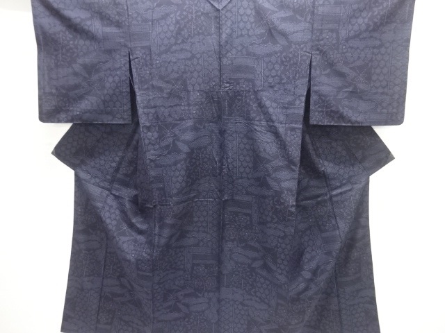 Japanese Kimono / Tsumugi Silk